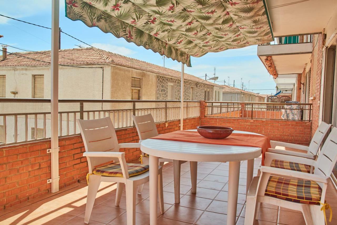 Grosse Sonnenterrasse, 200 Meter Zum Strand... Santa Pola Kültér fotó