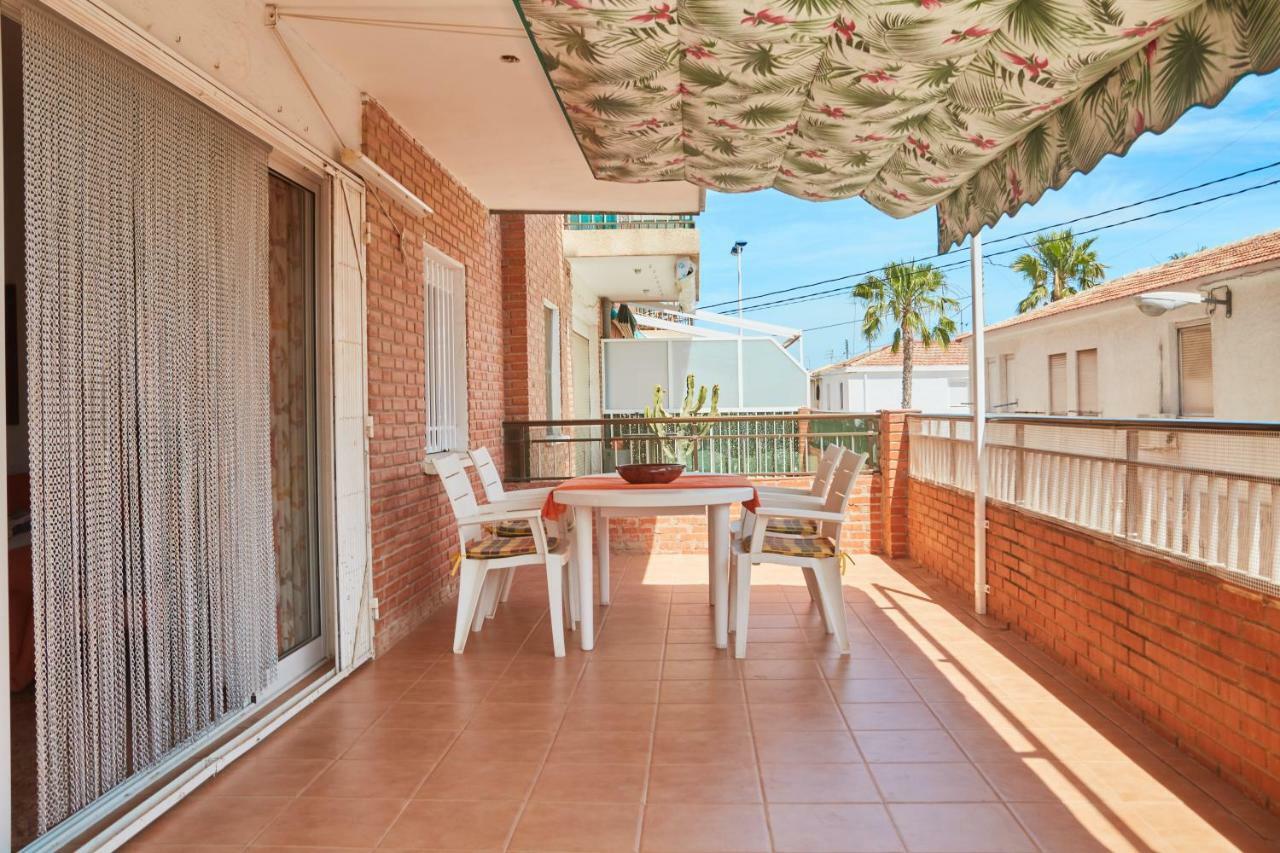 Grosse Sonnenterrasse, 200 Meter Zum Strand... Santa Pola Kültér fotó